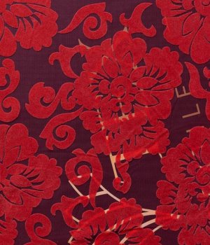 Red Colored Lace Fabric — art. 2000000019789